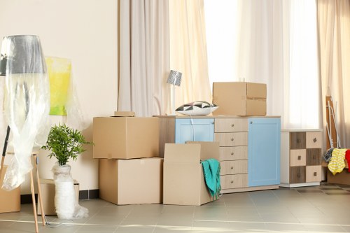 Furniture collection service for a Bermondsey home with bulky items ready for pick-up