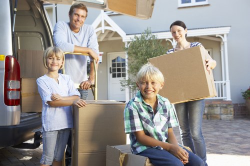 Organised moving supplies used for packing and unpacking services in Bermondsey
