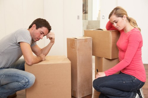 Residential and commercial removals truck in Bermondsey